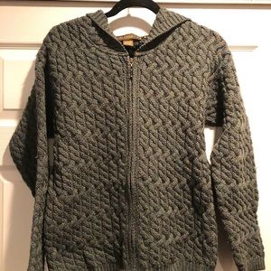 Gorgeous Inis Crafts 100% Merino Wool Cardigan
